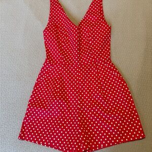 Red Polka Dot Jumper